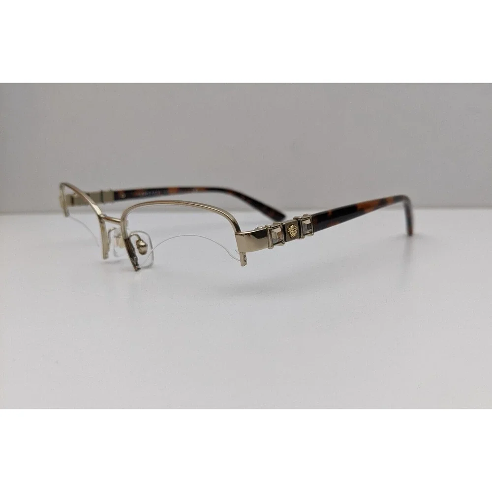 🕶️Made in Italy! Versace Mod.1230-B Eyeglasses 52/17 135 /KAL722🕶️​